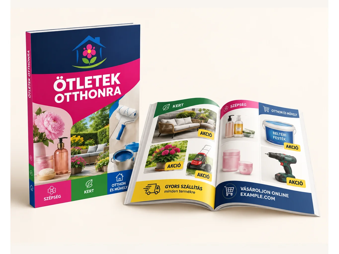 Ragaszt&oacute;k&ouml;t&ouml;tt akci&oacute;s &uacute;js&aacute;g &ndash; felhaszn&aacute;l&aacute;si p&eacute;lda