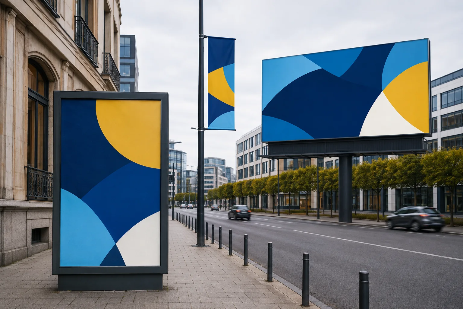 Egyoldalas plak&aacute;t plak&aacute;ts&iacute;nnel &ndash; felhaszn&aacute;l&aacute;si p&eacute;lda