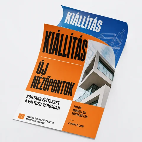 Kétoldalas plakát
